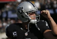 Raiders 8.5 point underdogs in Minnesota