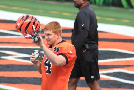 andy dalton and the bengals are 6 point underdogs at buffalo