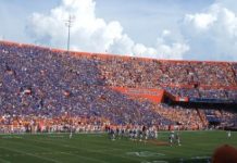 gators host auburn as 3 point home dogs