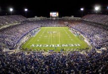 Kentucky 8 point dogs at home to Florida
