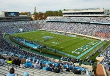unc 26 point underdogs to clemson at home