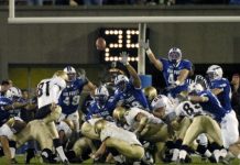 air force favored by 3.5 over Navy