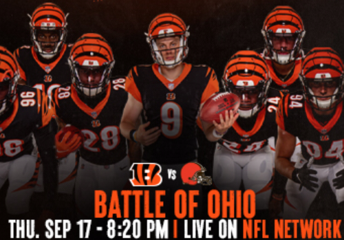 bengals-browns Bengals at Browns Pick