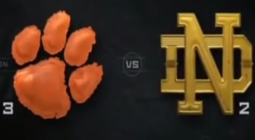 notre dame vs. clemson notre dame vs. clemson