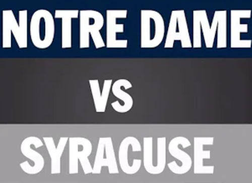 syracuse at notre dame pick