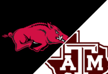Texas a&m at arkansas pick
