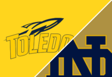 toledo at notre dame pick