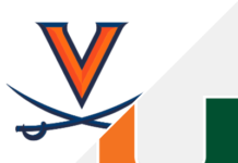 virginia at miami college football pick ats