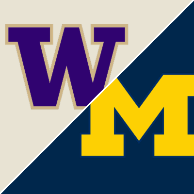 washington at michigan football prediction