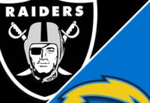 raiders at chargers pick