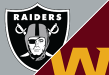 raiders vs. washington pick