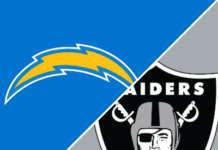 chargers vs. raiders pick