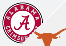 alabama at texas free college football pick