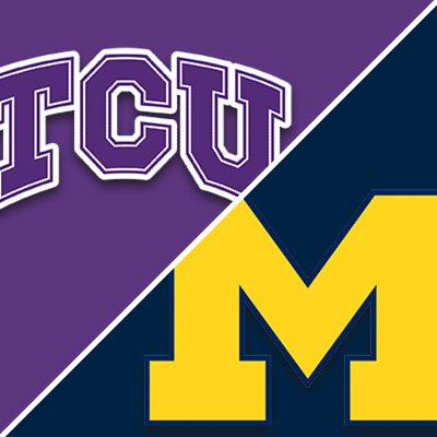 CFB Playoff Pick - Michigan vs. TCU CFB Playoff Pick - Michigan vs. TCU