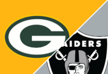 packers at raiders pick