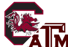 south carolina at texas am pick ats