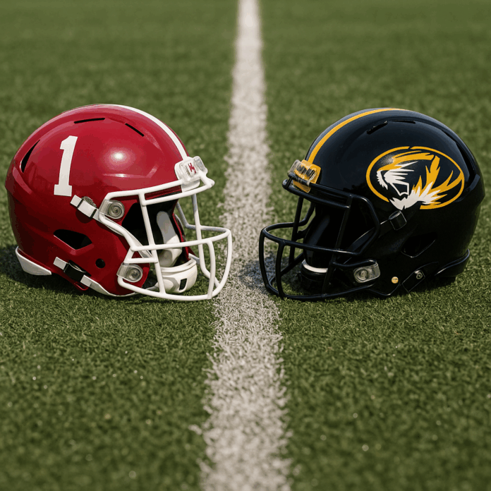 Alabama vs. Missouri Free CFB Pick Alabama vs. Missouri Free CFB Pick