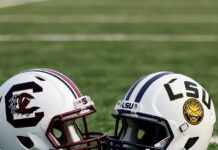 South Carolina at LSU CFB Pick