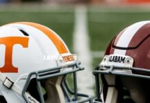 Tennessee Vols at Alabama Crimson Tide Prediction