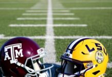 Texas A&M at LSU 1st half wagering