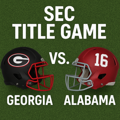 Georgia vs. Alabama SEC Championship Game Prediction