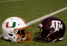 Miami at Texas A&M CFB Playoff Pick